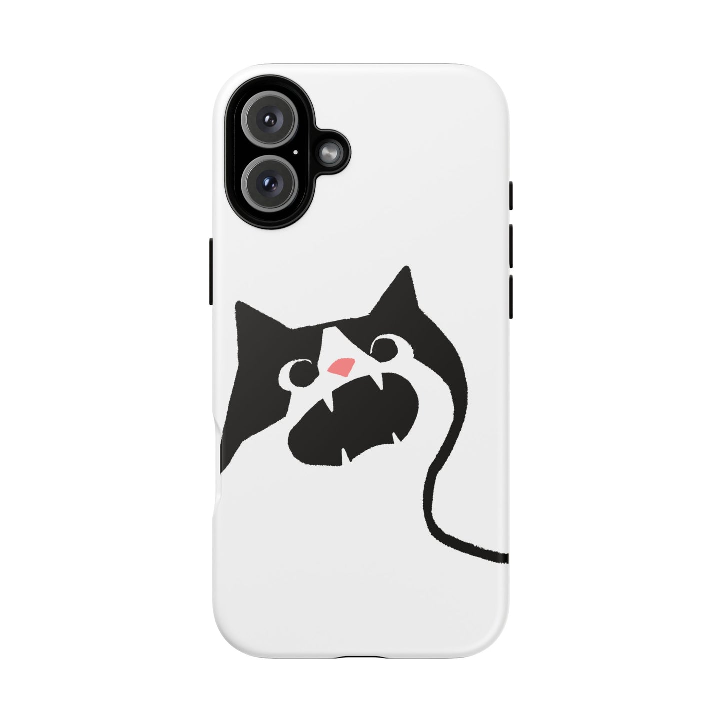 Existential Crisis Cat Dual Layer Phone Case