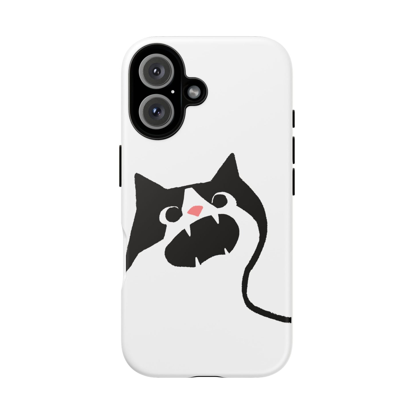 Existential Crisis Cat Dual Layer Phone Case