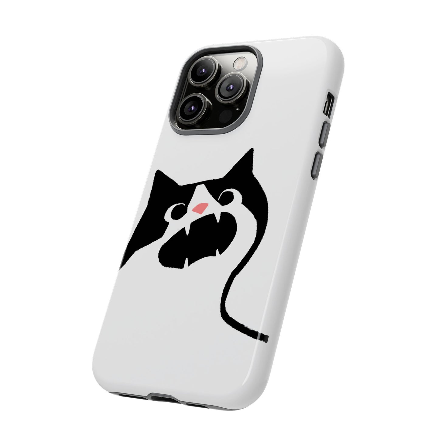 Existential Crisis Cat Dual Layer Phone Case