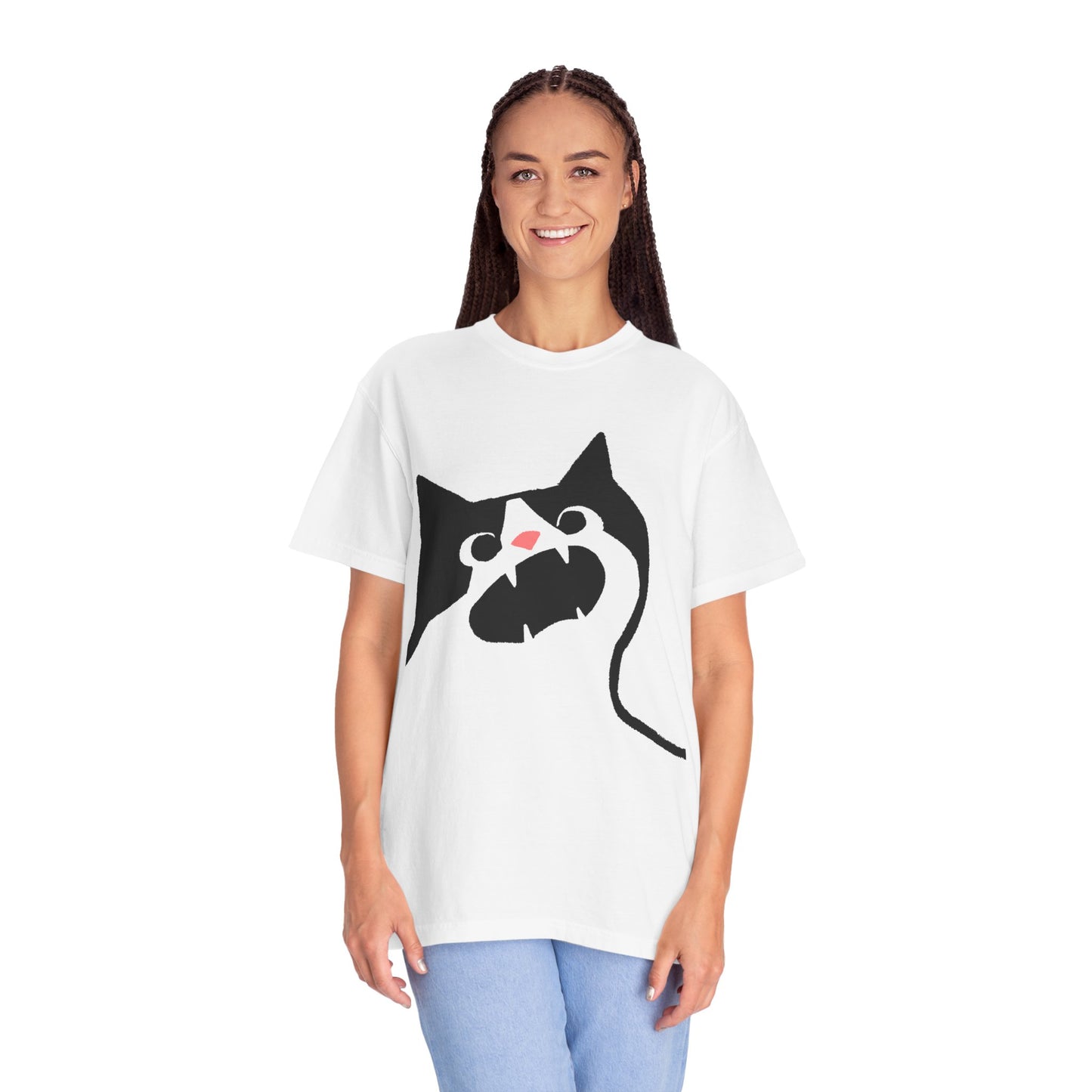 Big Cat - Unisex Garment-Dyed T-shirt