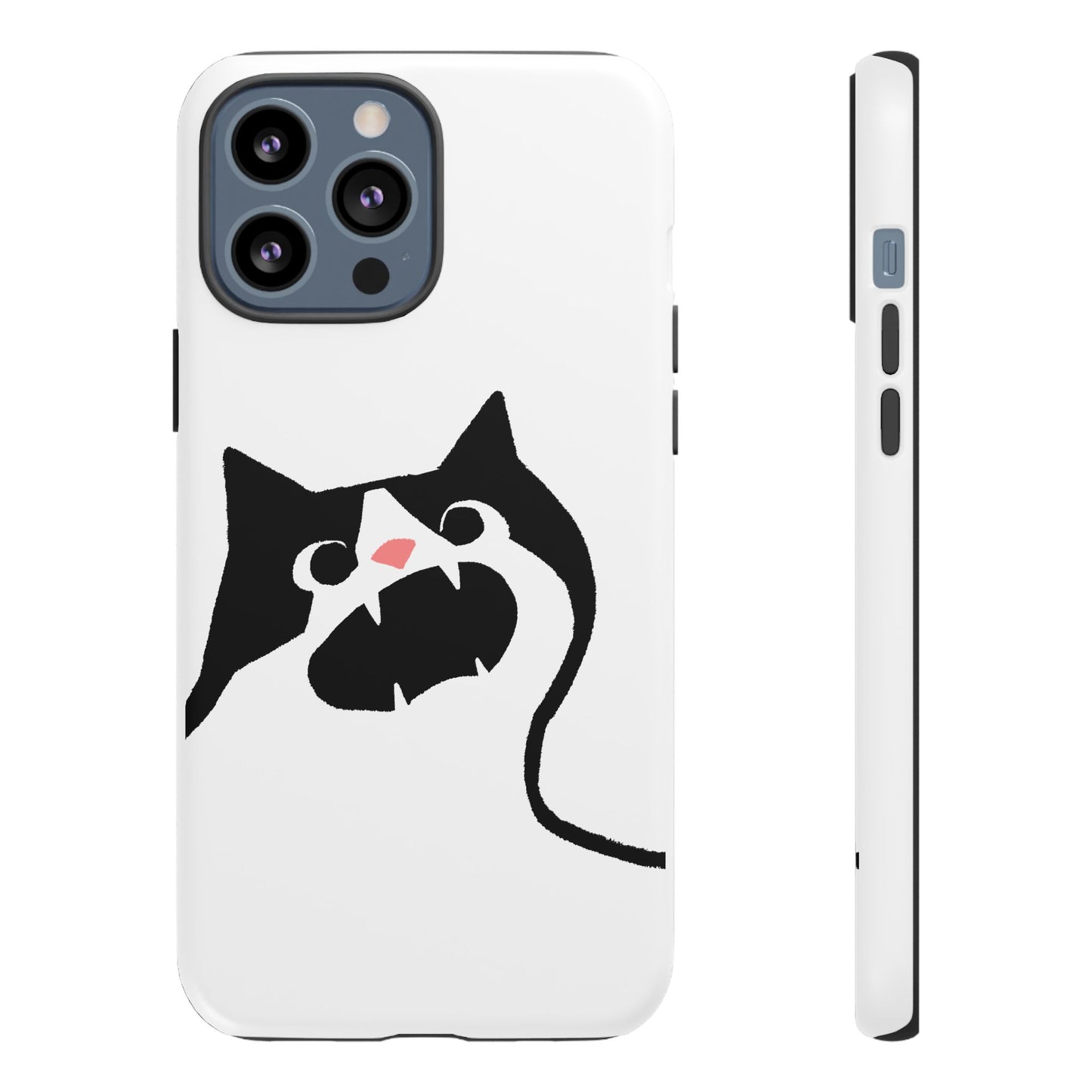 Existential Crisis Cat Dual Layer Phone Case