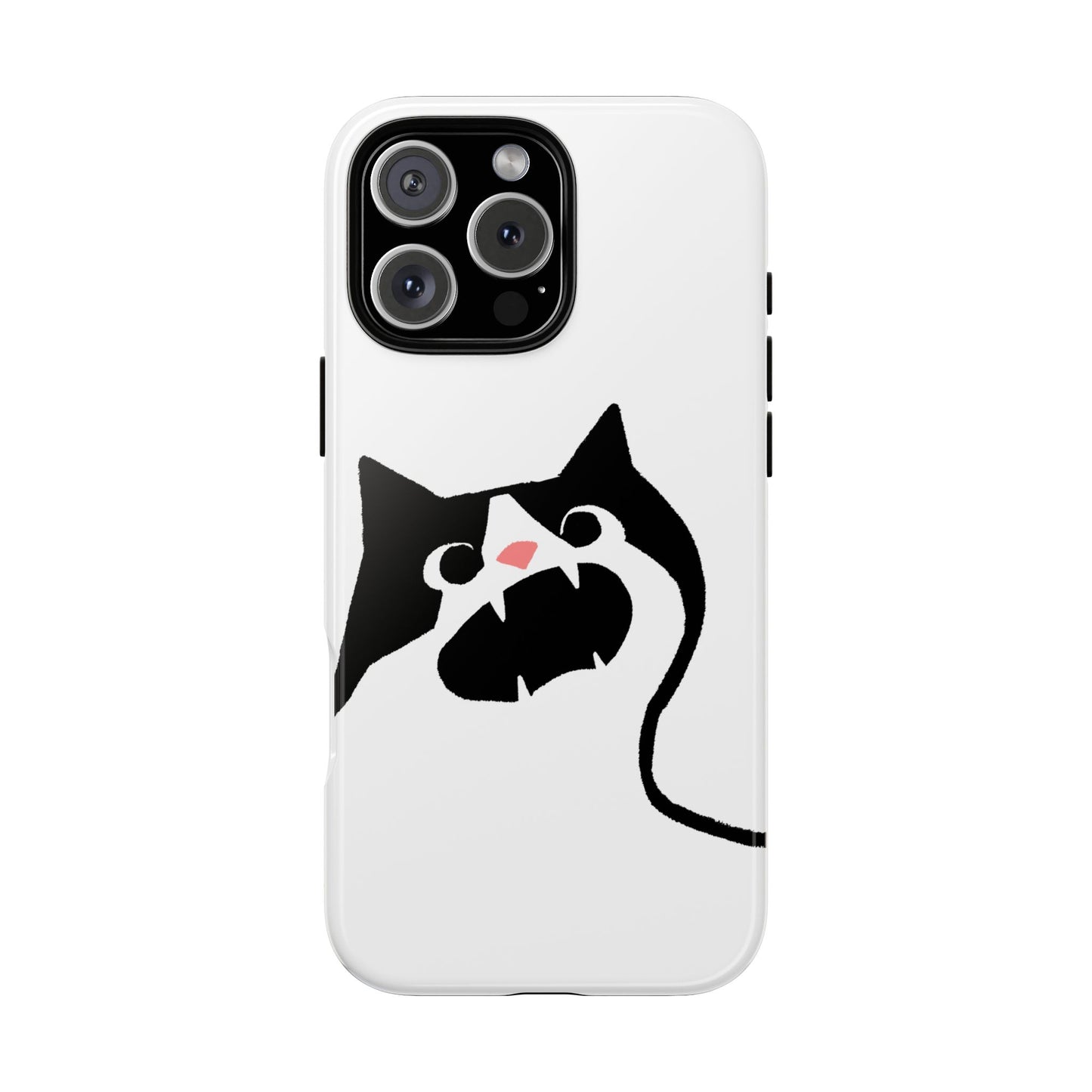 Existential Crisis Cat Dual Layer Phone Case