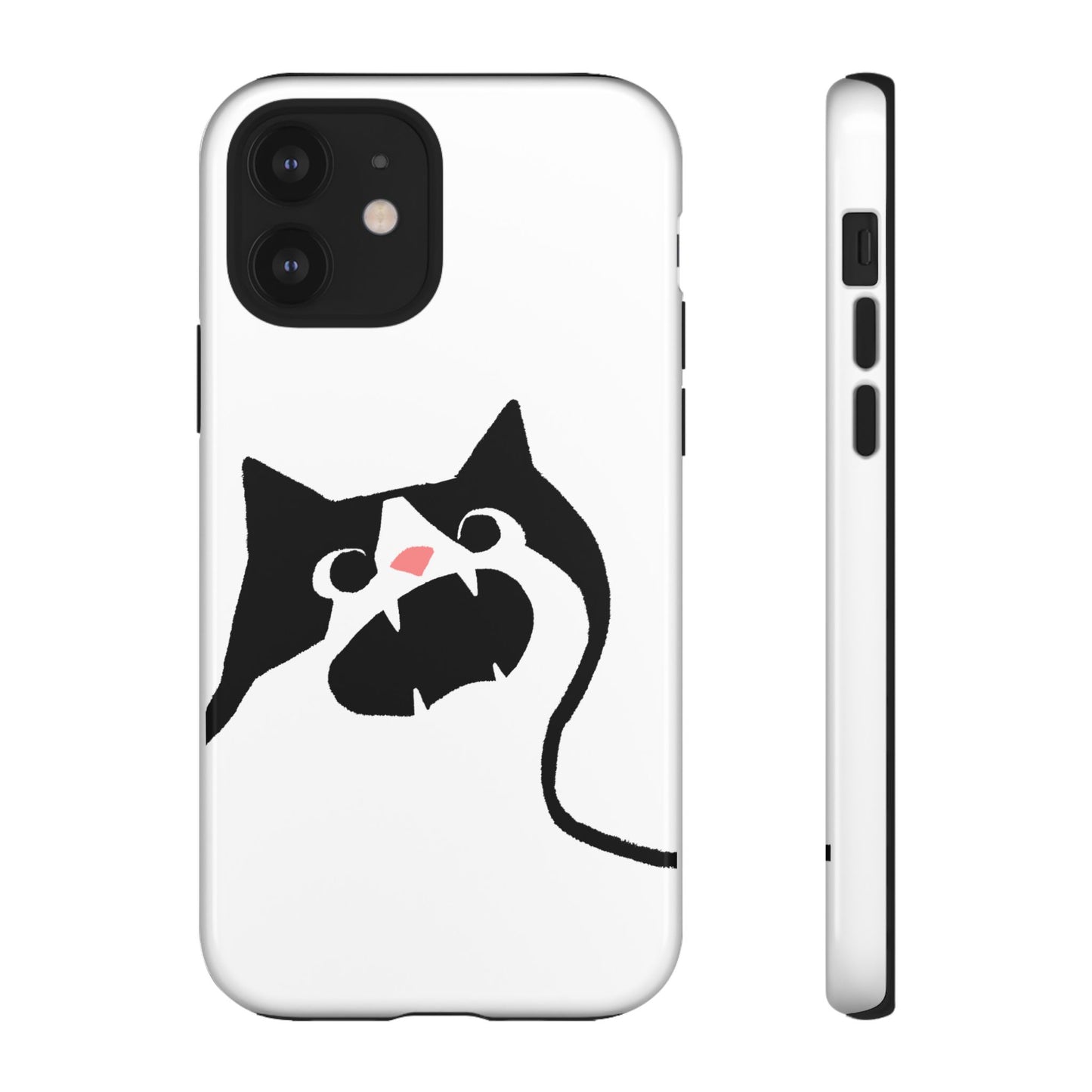Existential Crisis Cat Dual Layer Phone Case