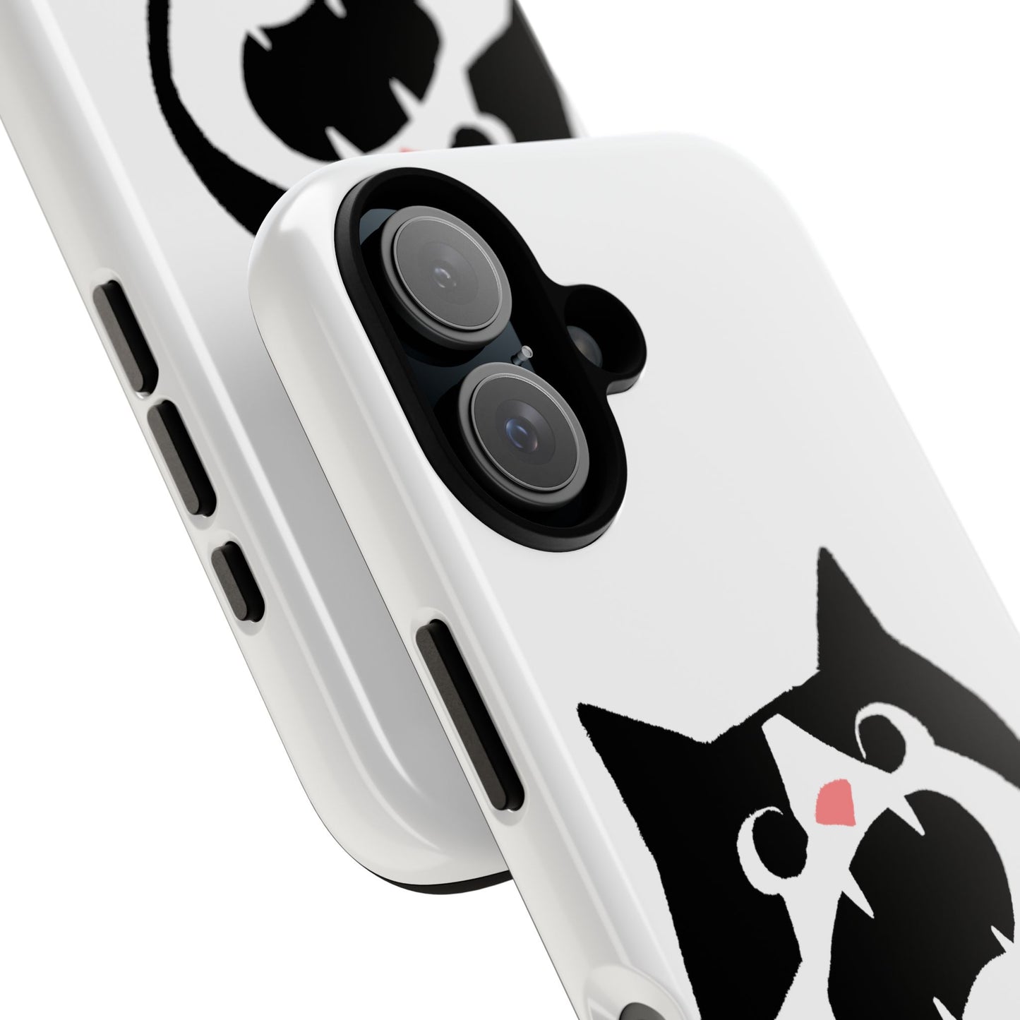 Existential Crisis Cat Dual Layer Phone Case