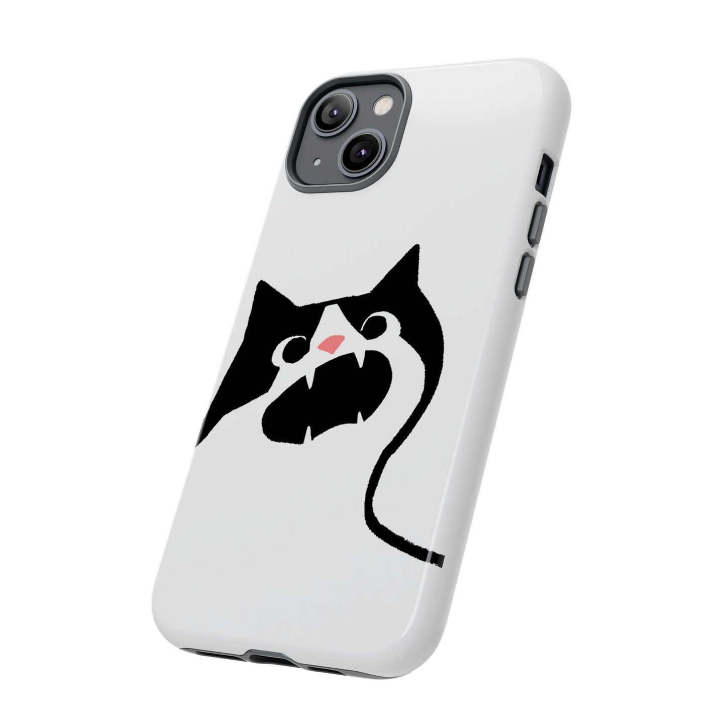 Existential Crisis Cat Dual Layer Phone Case