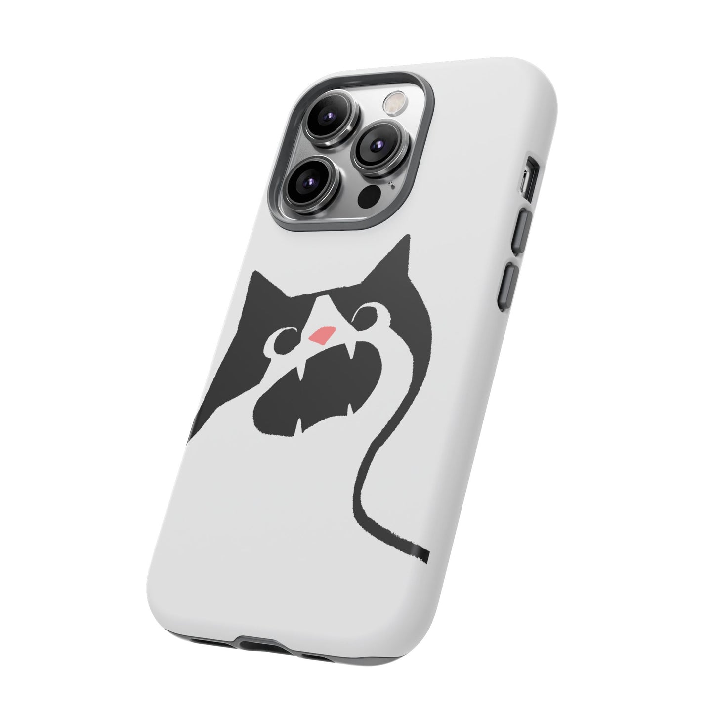 Existential Crisis Cat Dual Layer Phone Case