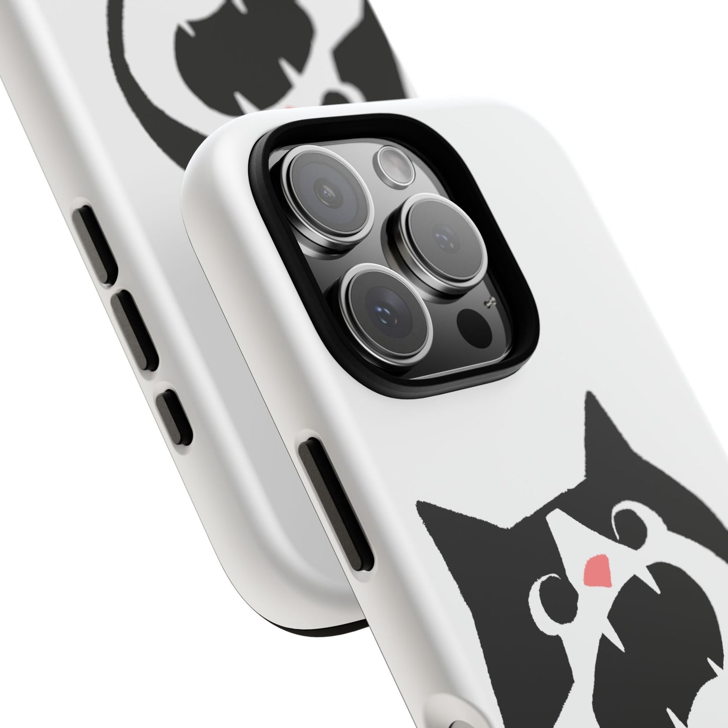 Existential Crisis Cat Dual Layer Phone Case