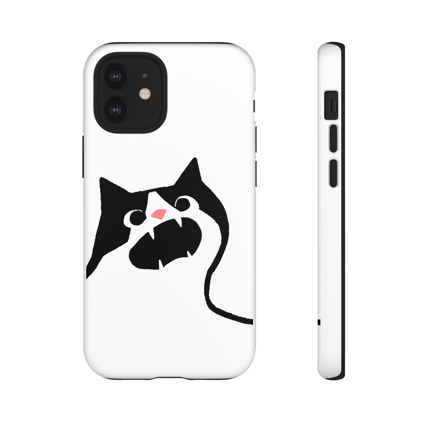 Existential Crisis Cat Dual Layer Phone Case
