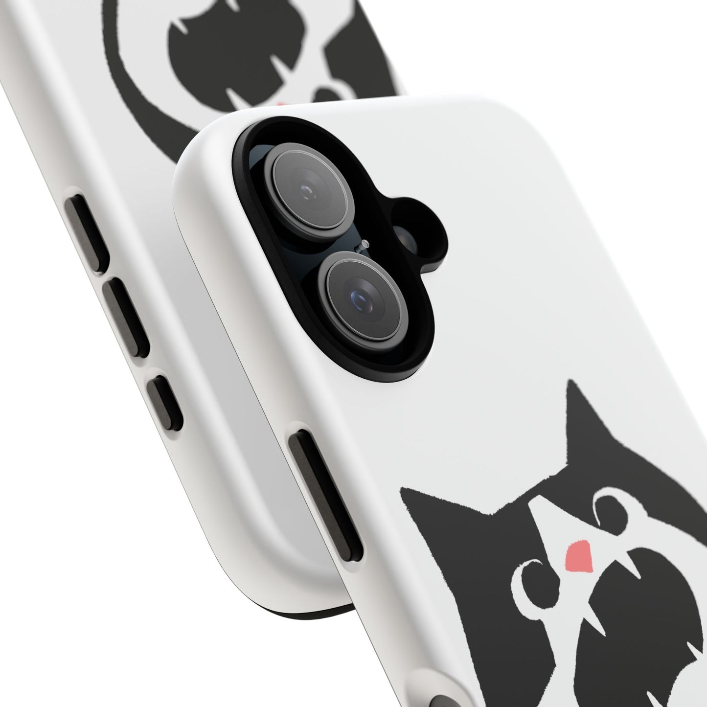 Existential Crisis Cat Dual Layer Phone Case