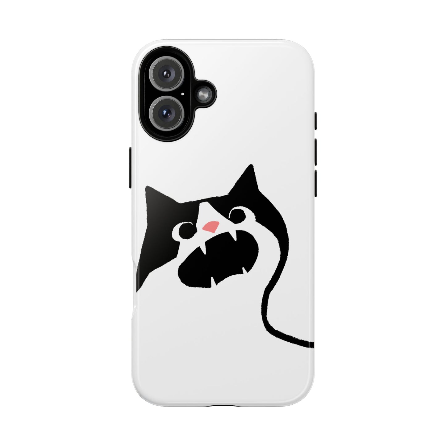Existential Crisis Cat Dual Layer Phone Case