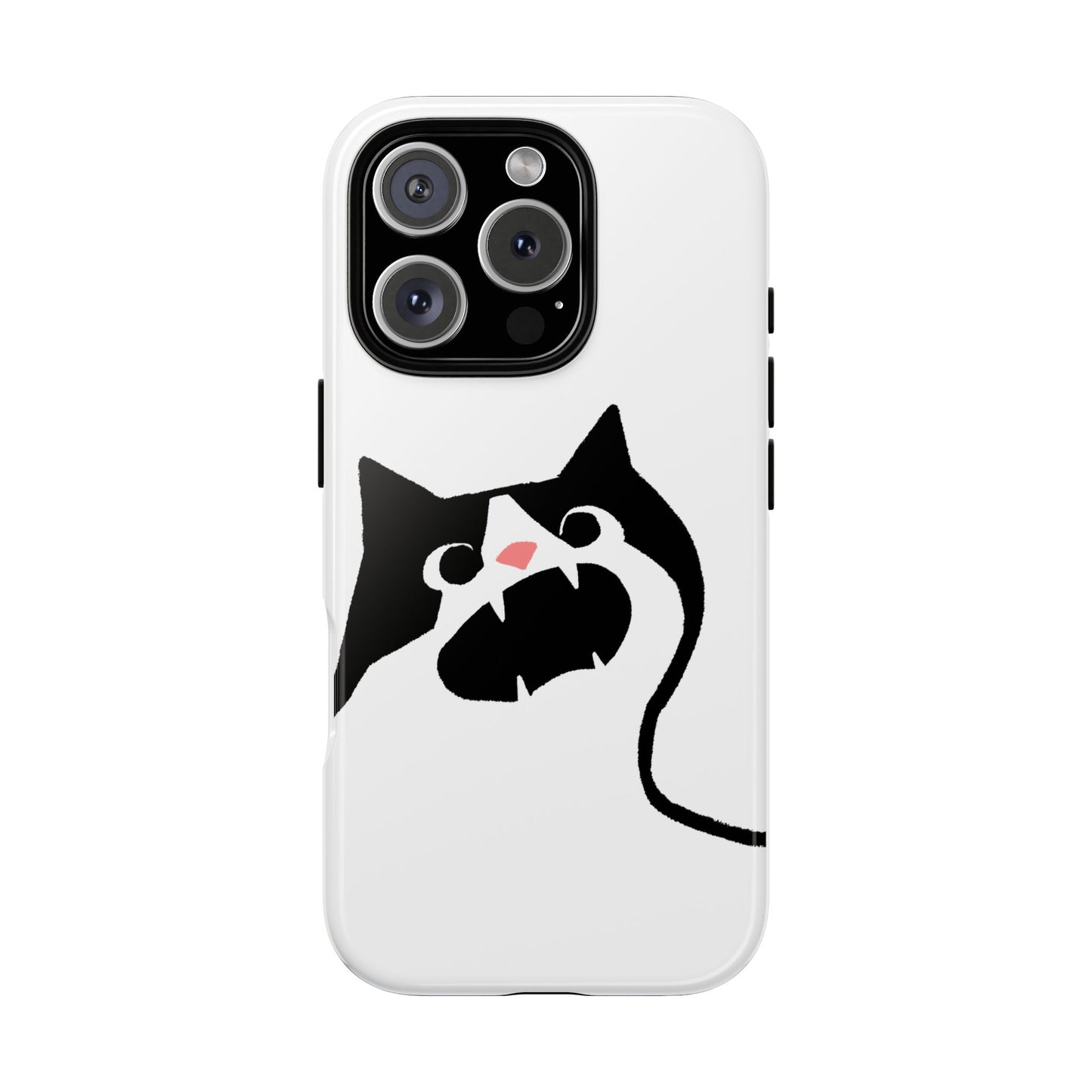 Existential Crisis Cat Dual Layer Phone Case