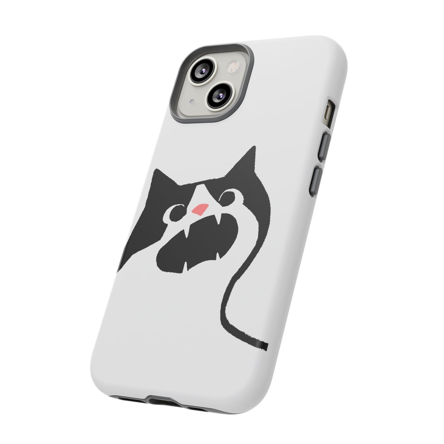Existential Crisis Cat Dual Layer Phone Case