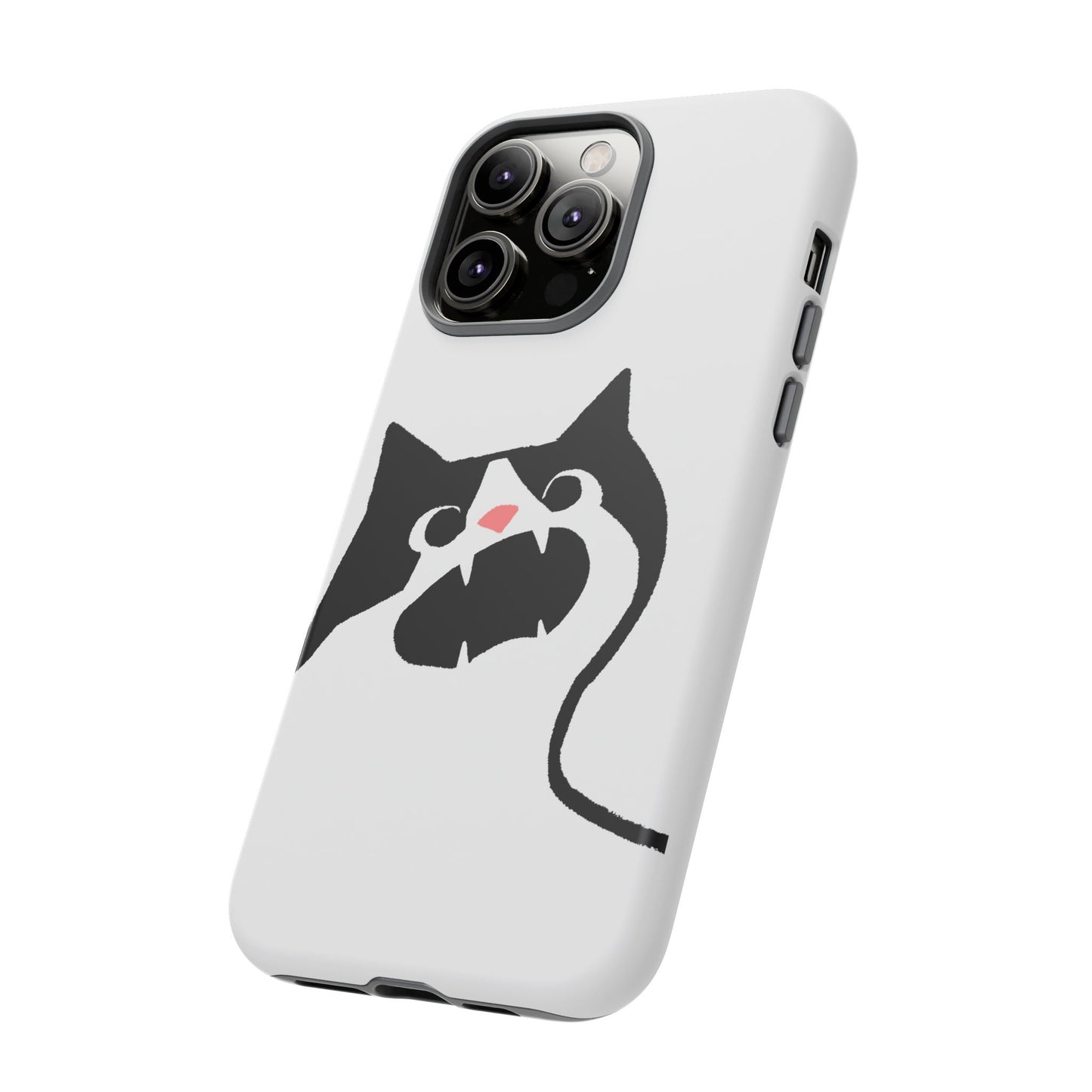 Existential Crisis Cat Dual Layer Phone Case