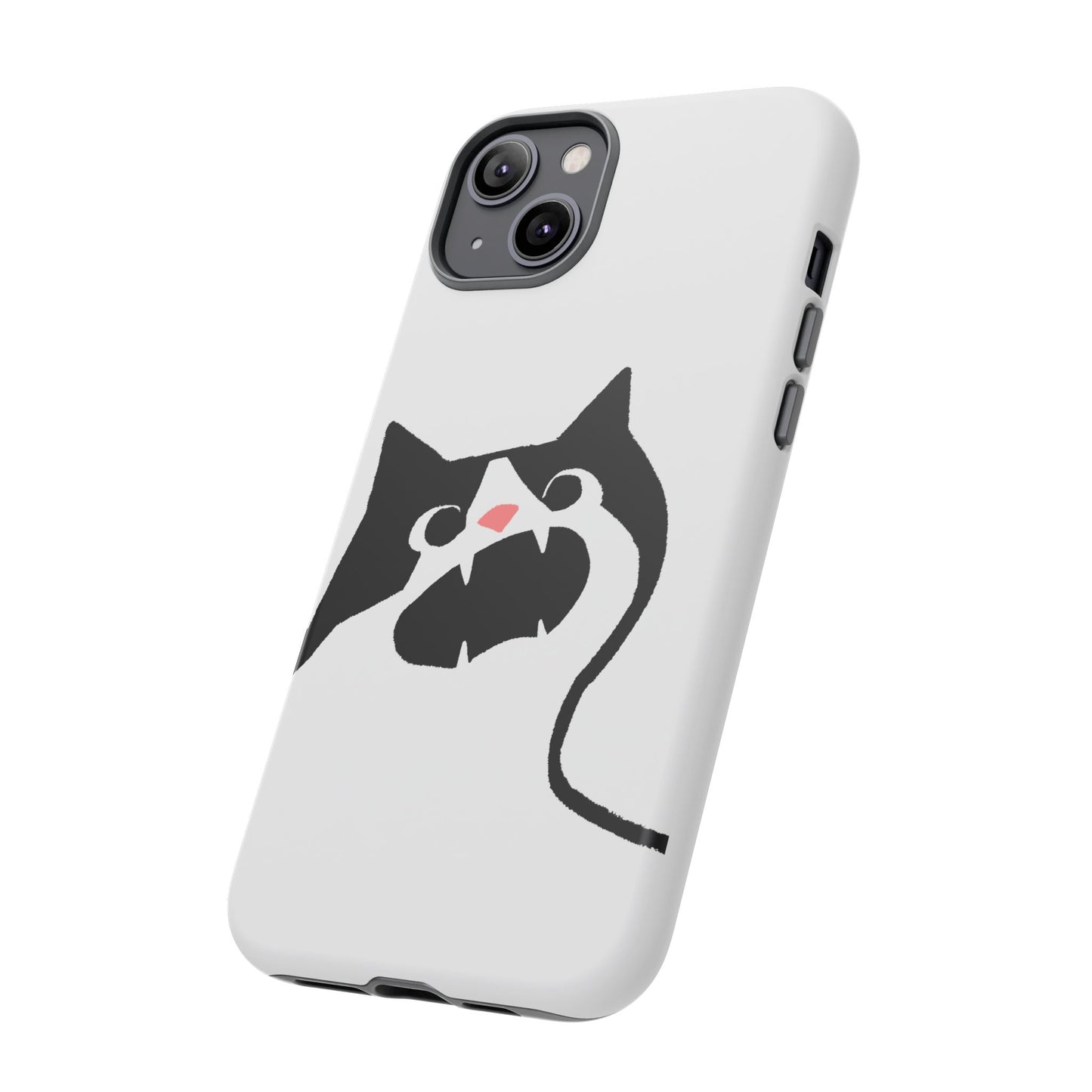 Existential Crisis Cat Dual Layer Phone Case