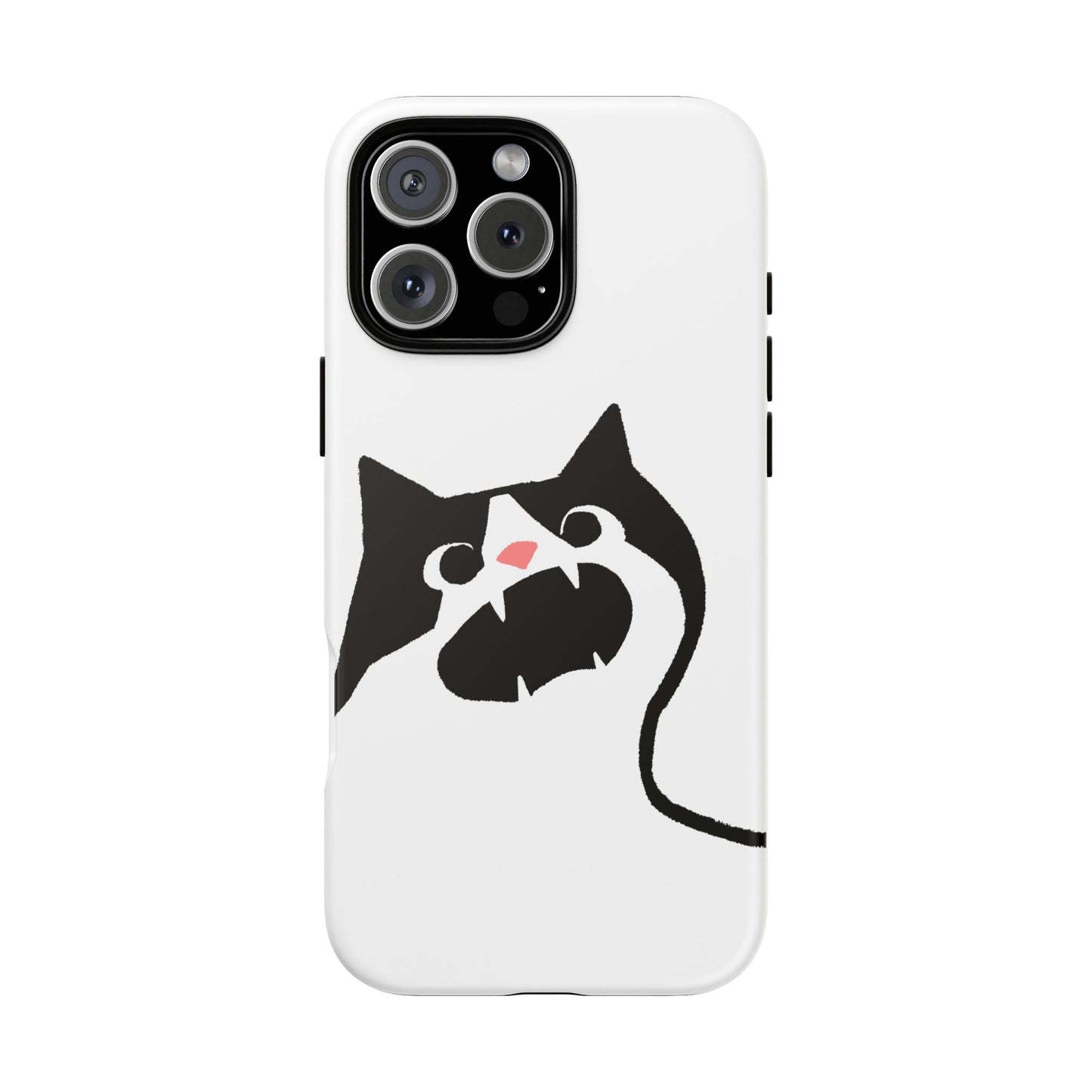 Existential Crisis Cat Dual Layer Phone Case
