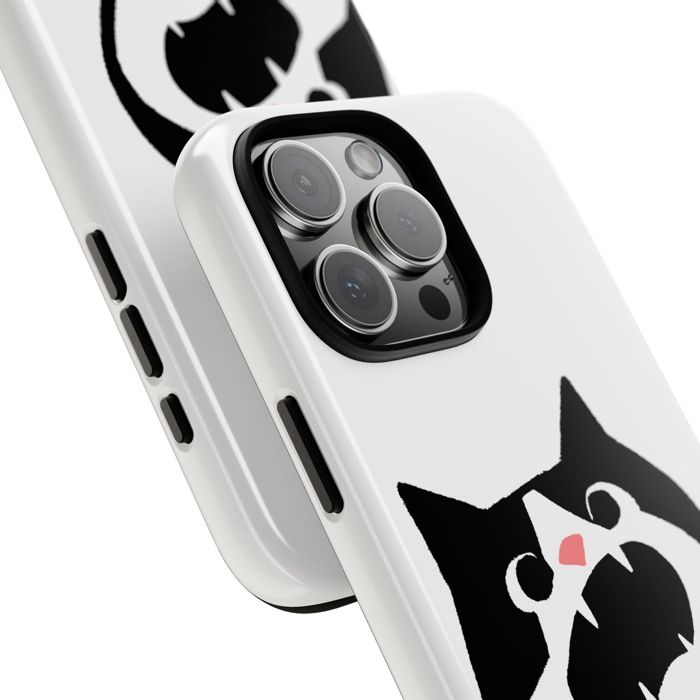 Existential Crisis Cat Dual Layer Phone Case