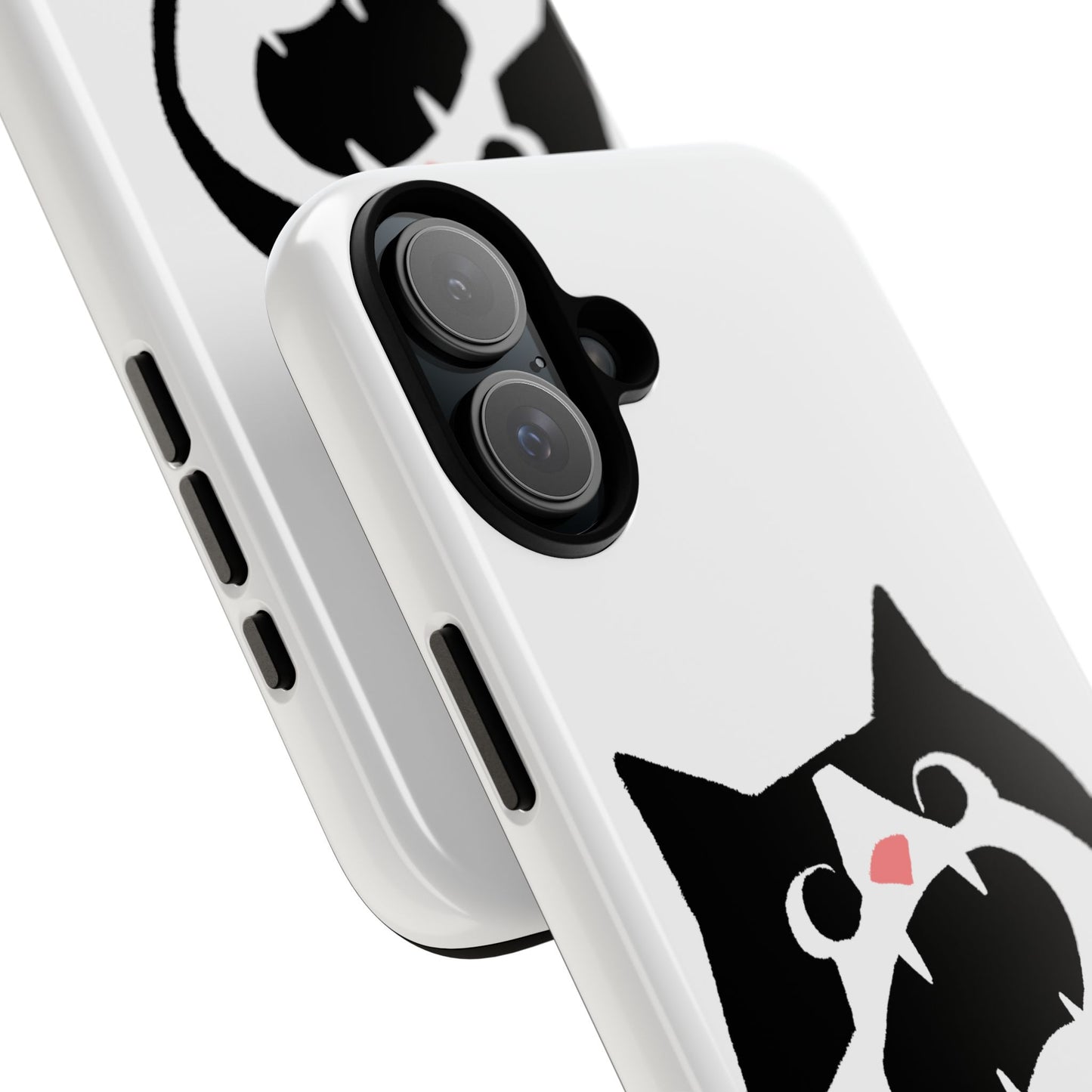 Existential Crisis Cat Dual Layer Phone Case