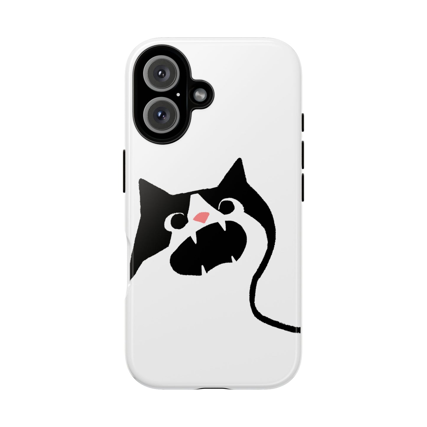 Existential Crisis Cat Dual Layer Phone Case