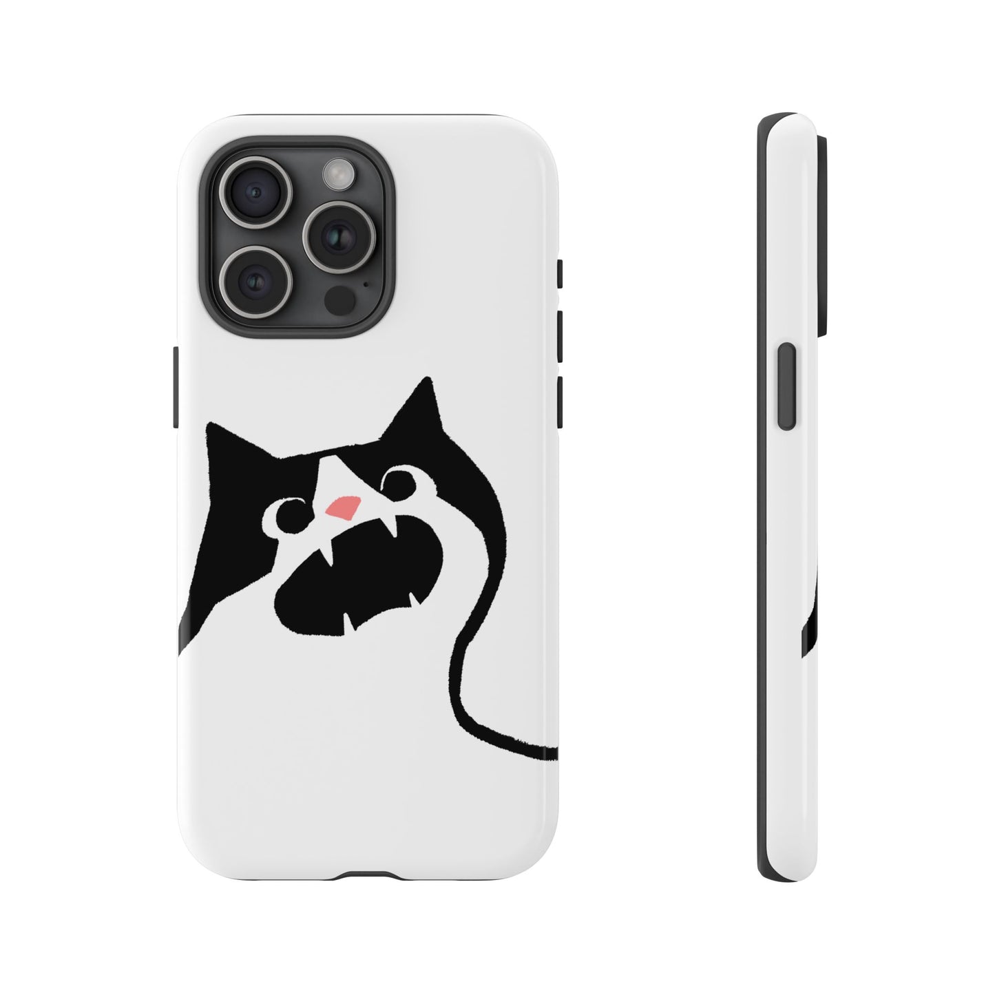 Existential Crisis Cat Dual Layer Phone Case