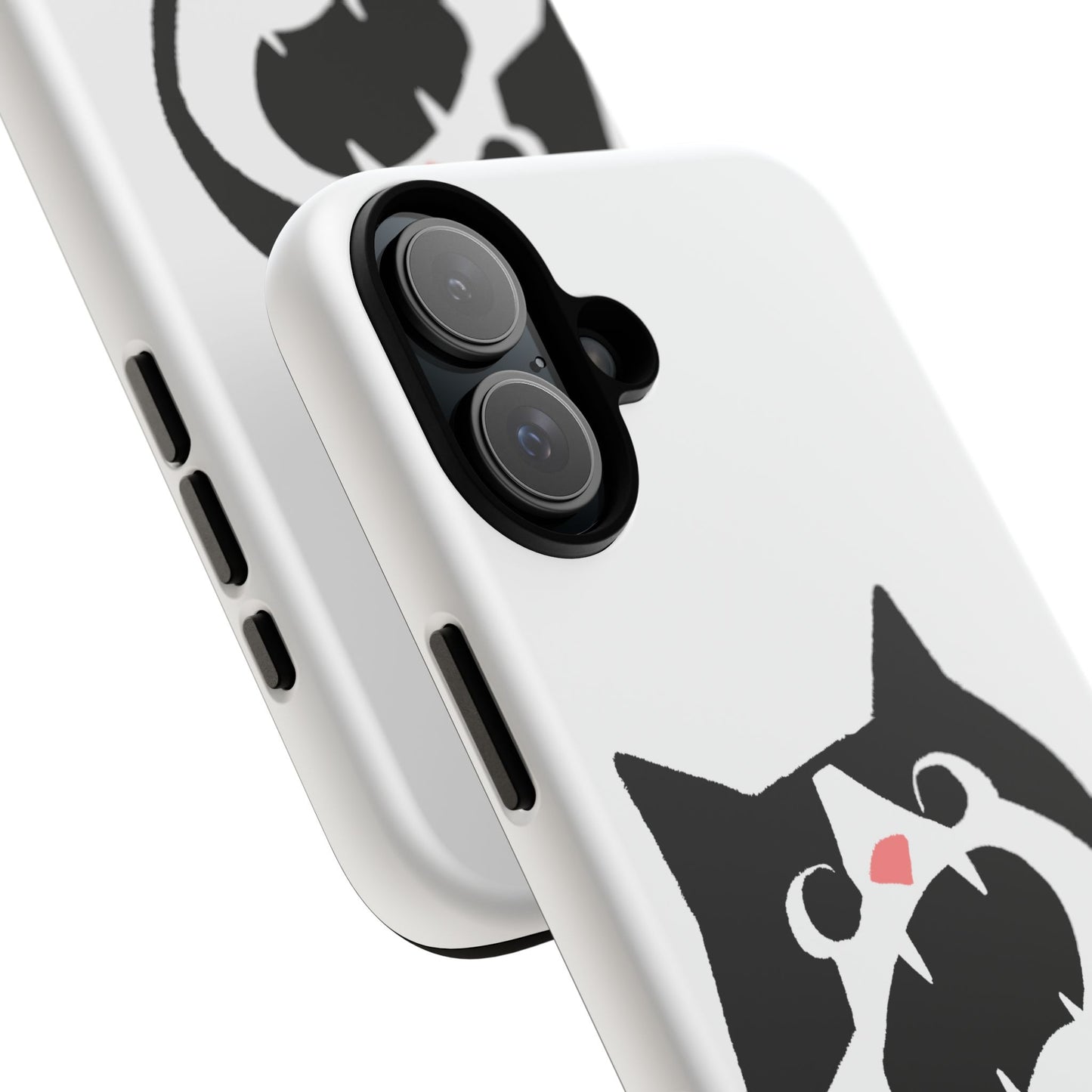 Existential Crisis Cat Dual Layer Phone Case