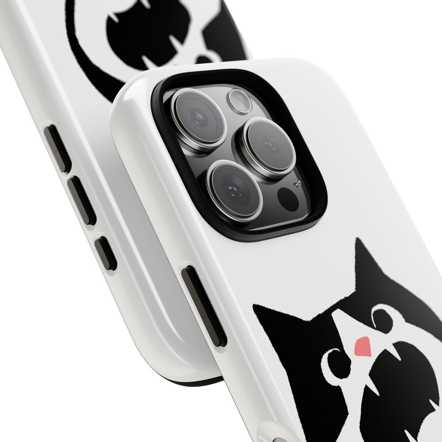 Existential Crisis Cat Dual Layer Phone Case