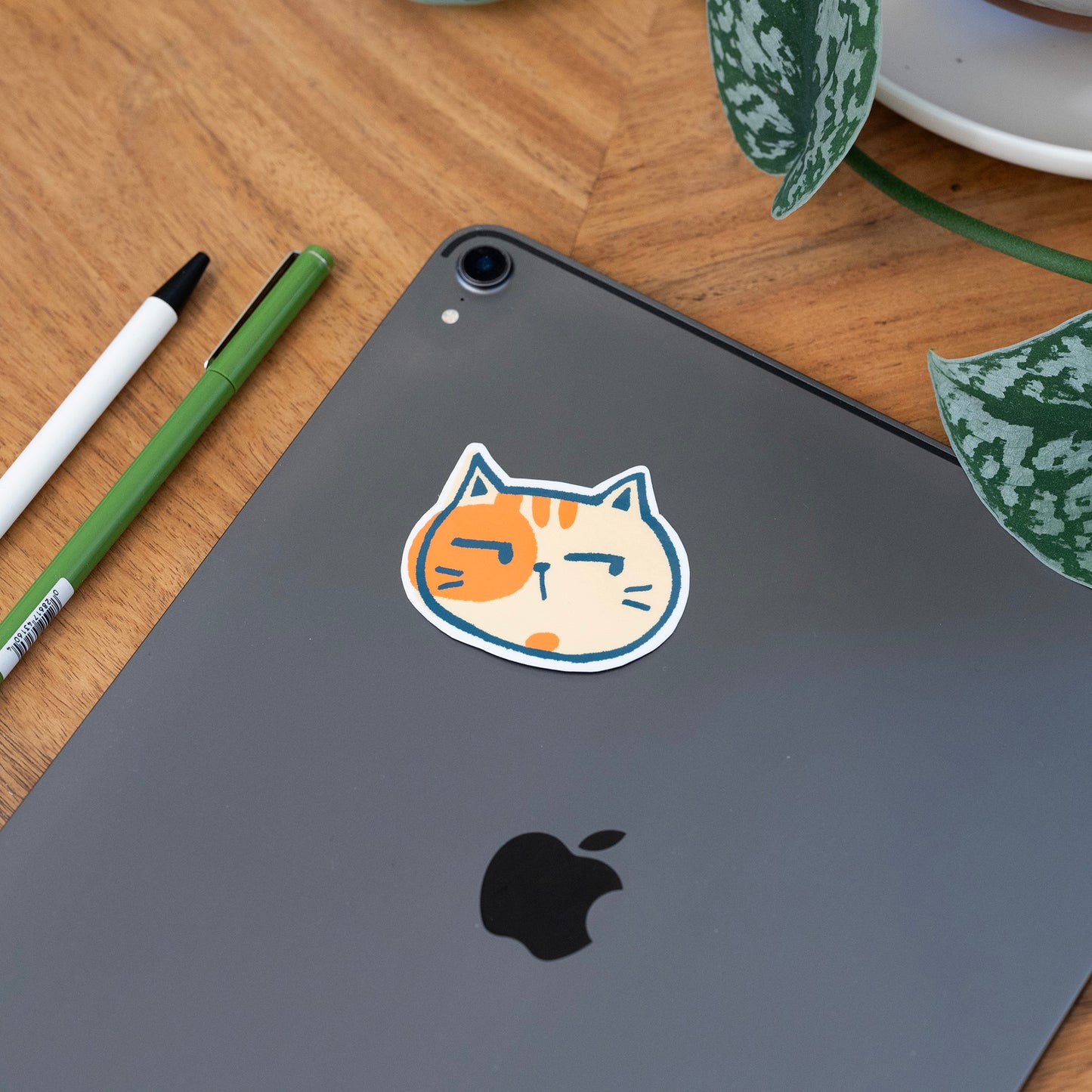 Side Eye Cat - Vinyl Sticker