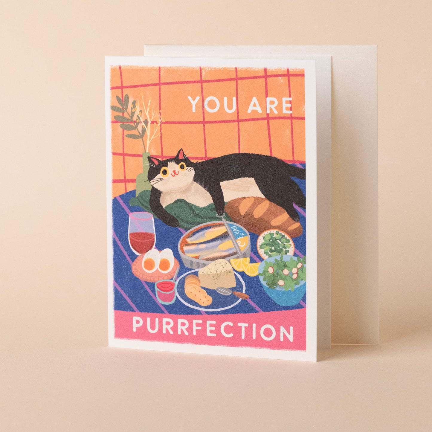 You Are Purrfection - Greeting Card