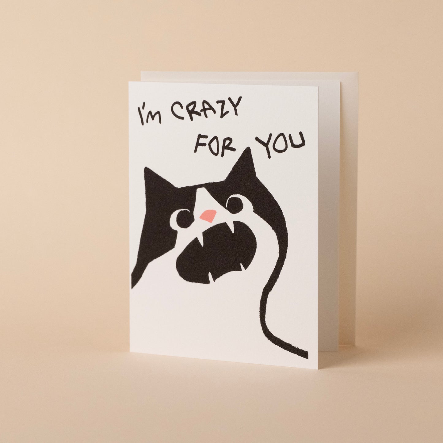I'm Crazy for You - Valentines Day Greeting Card