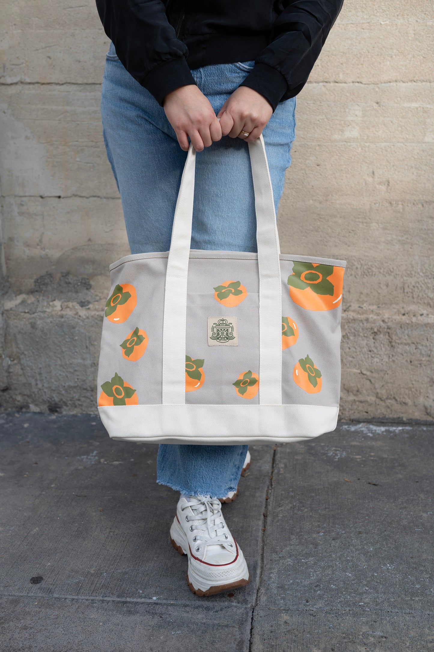 Persimmon Super Heavyweight Tote - Gray
