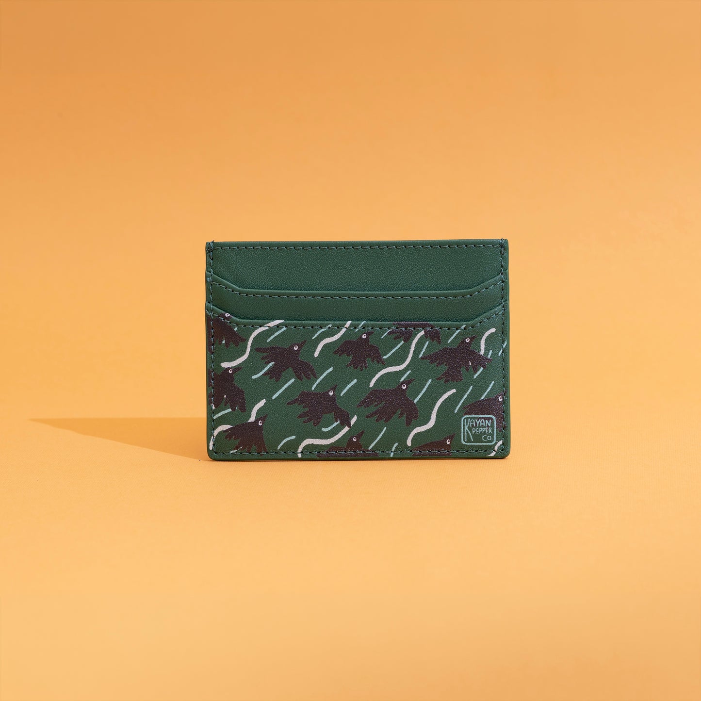 Murder of Crows - Leather Card Holder