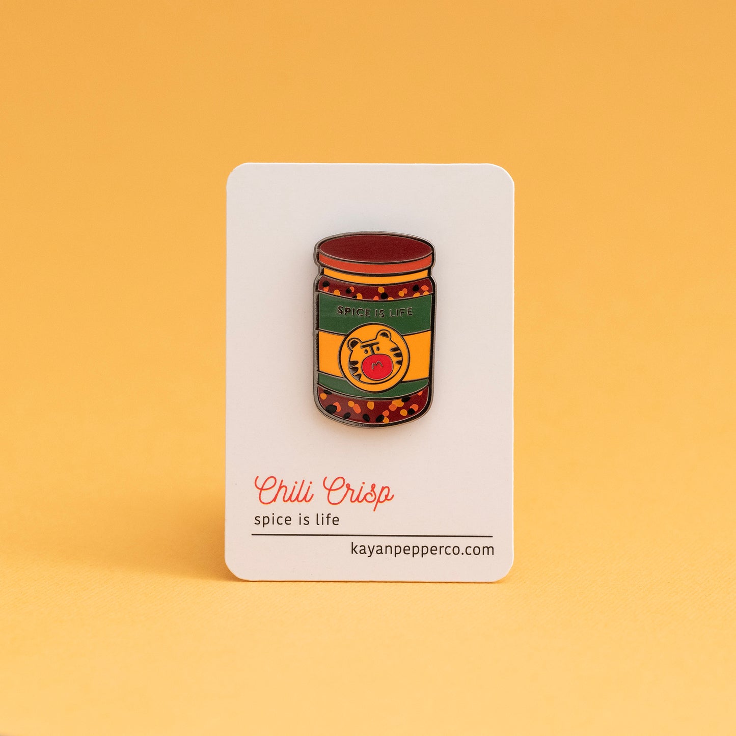 Chili Crisp - Enamel Pin