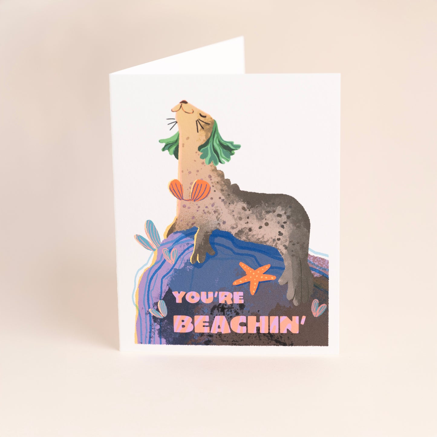 You're Beachin' - Greeting Card