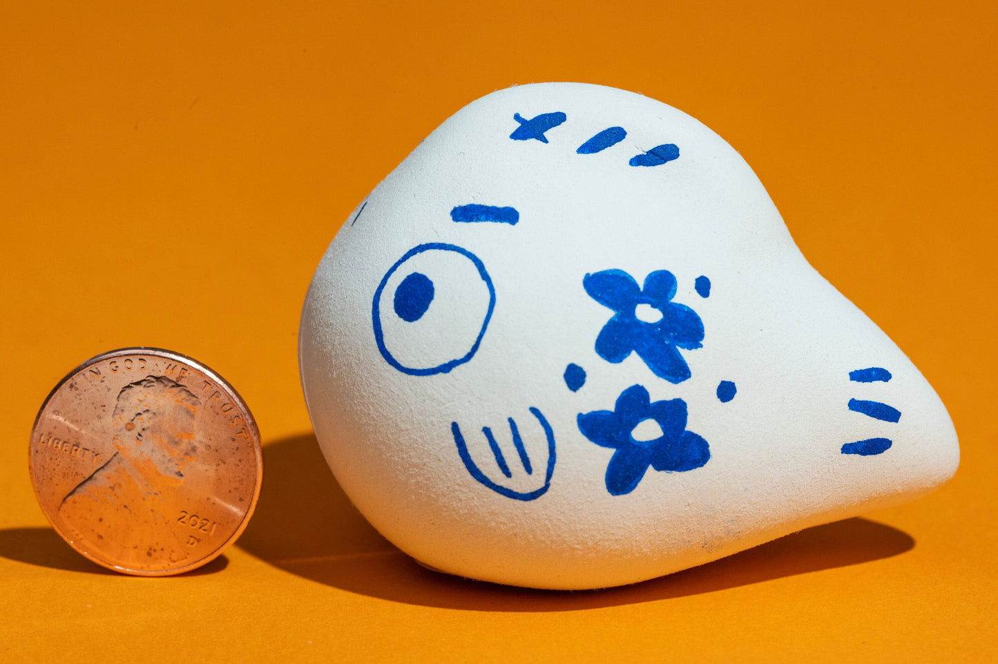 Mai the Carp - Hand Made Clay Sculpture