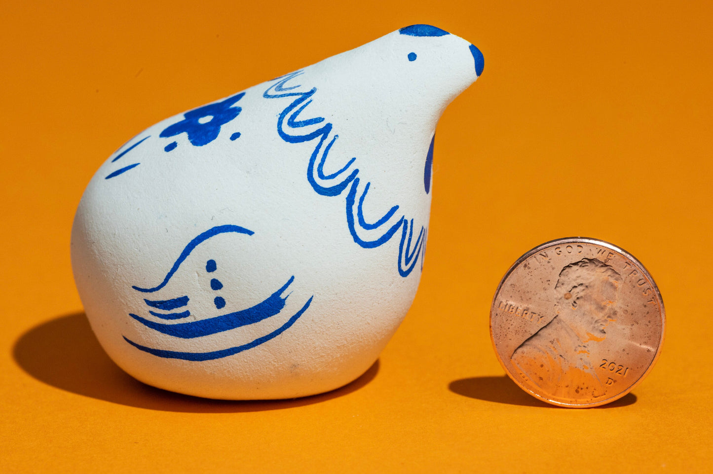 Isabella the Hen - Hand Made Clay Sculpture