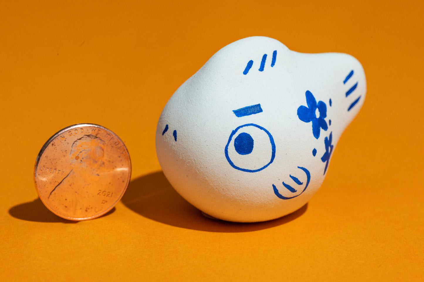 Aimi the Carp - Hand Made Clay Sculpture