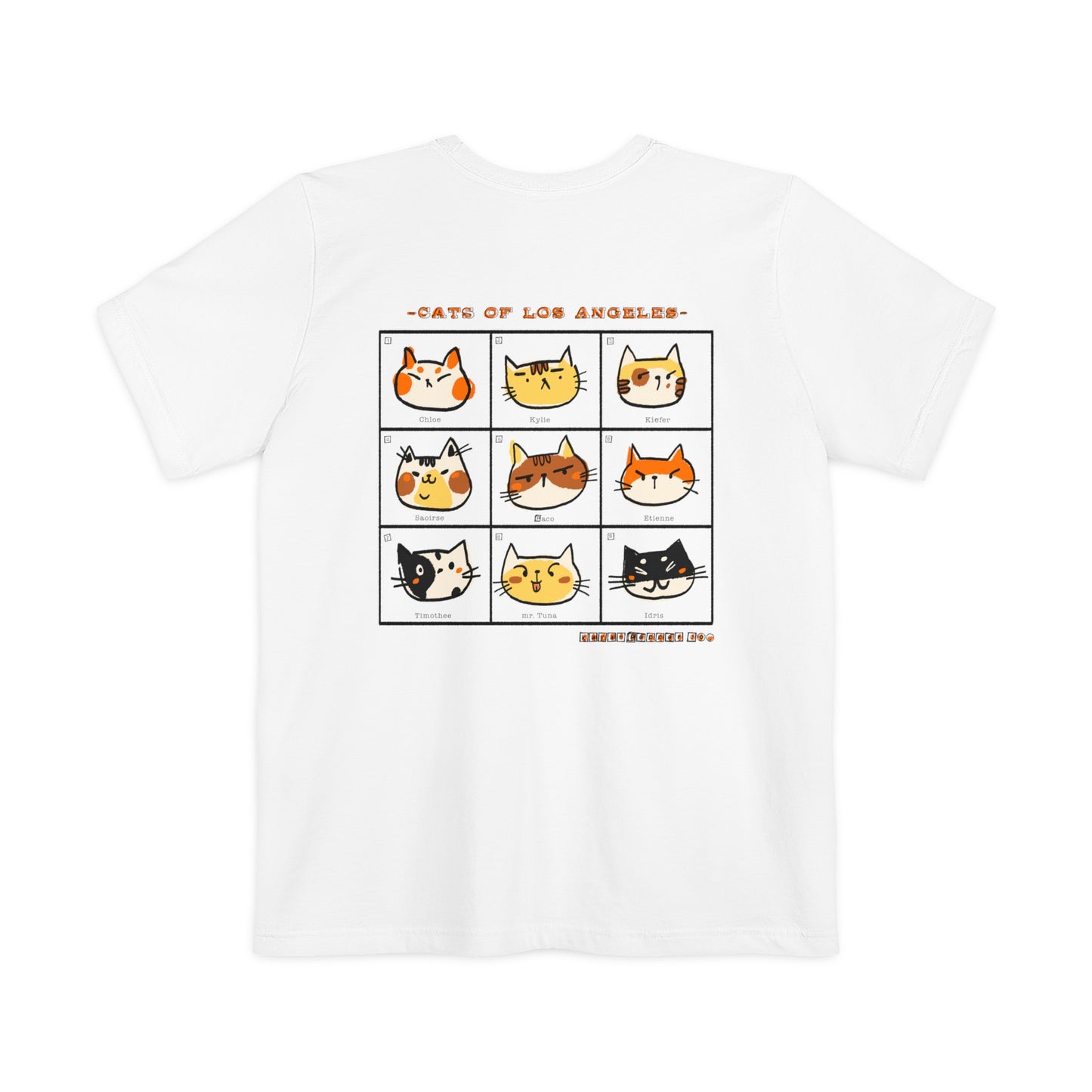 Cats of LA Unisex Pocket Tee