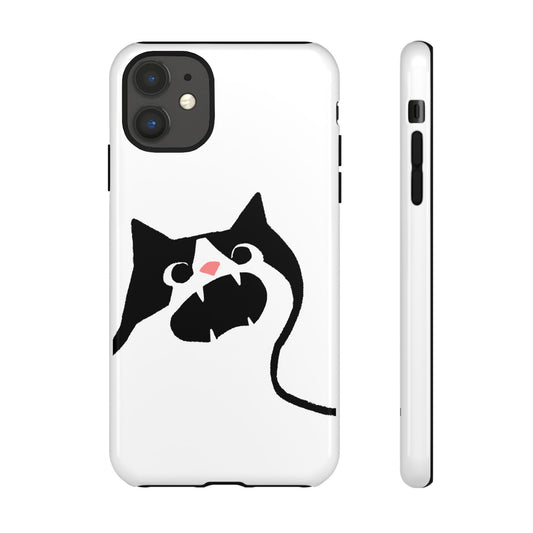 Existential Crisis Cat Dual Layer Phone Case