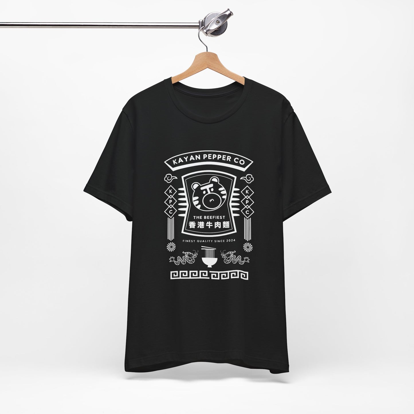 Beef Noodle Soup Unisex Tee - Black