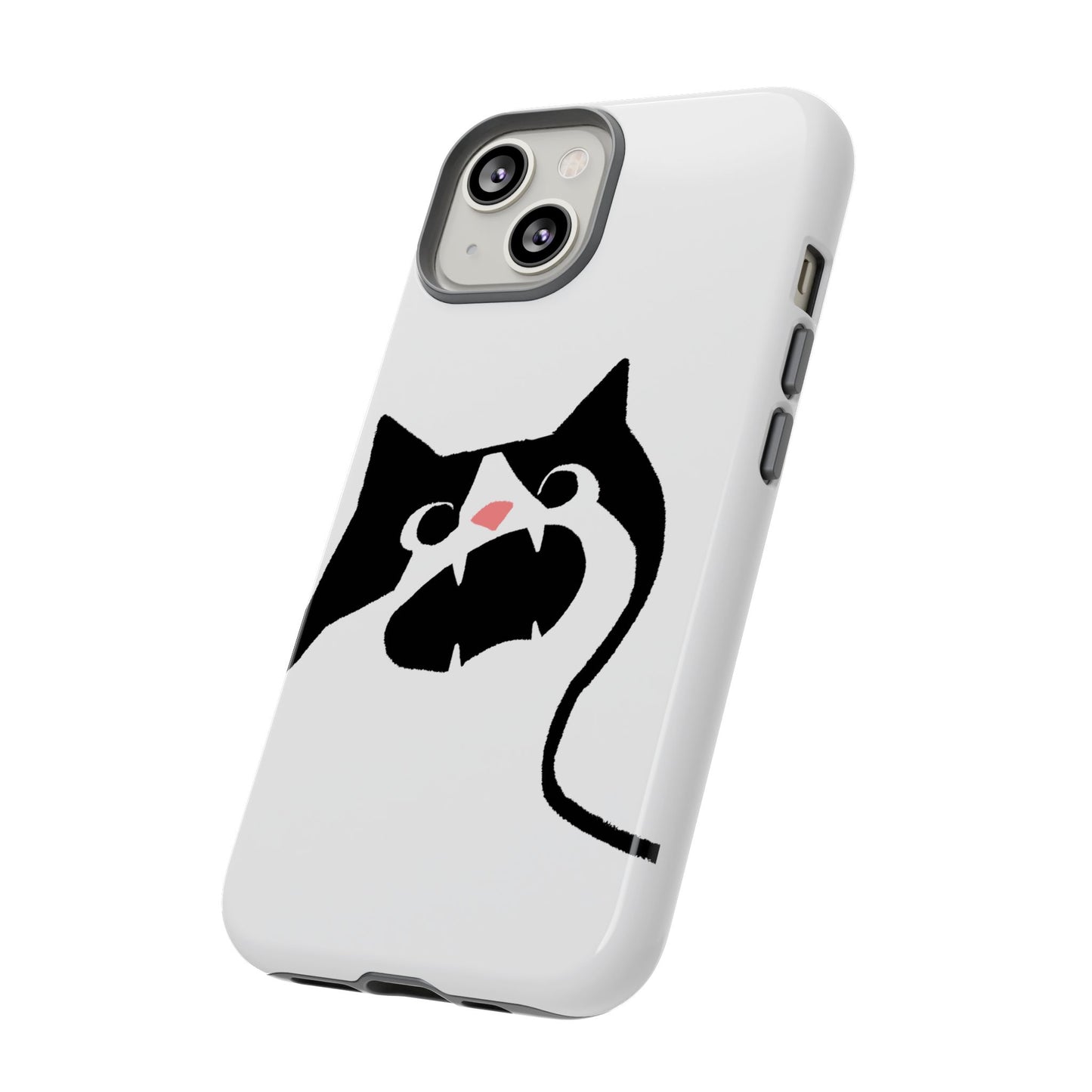 Existential Crisis Cat Dual Layer Phone Case