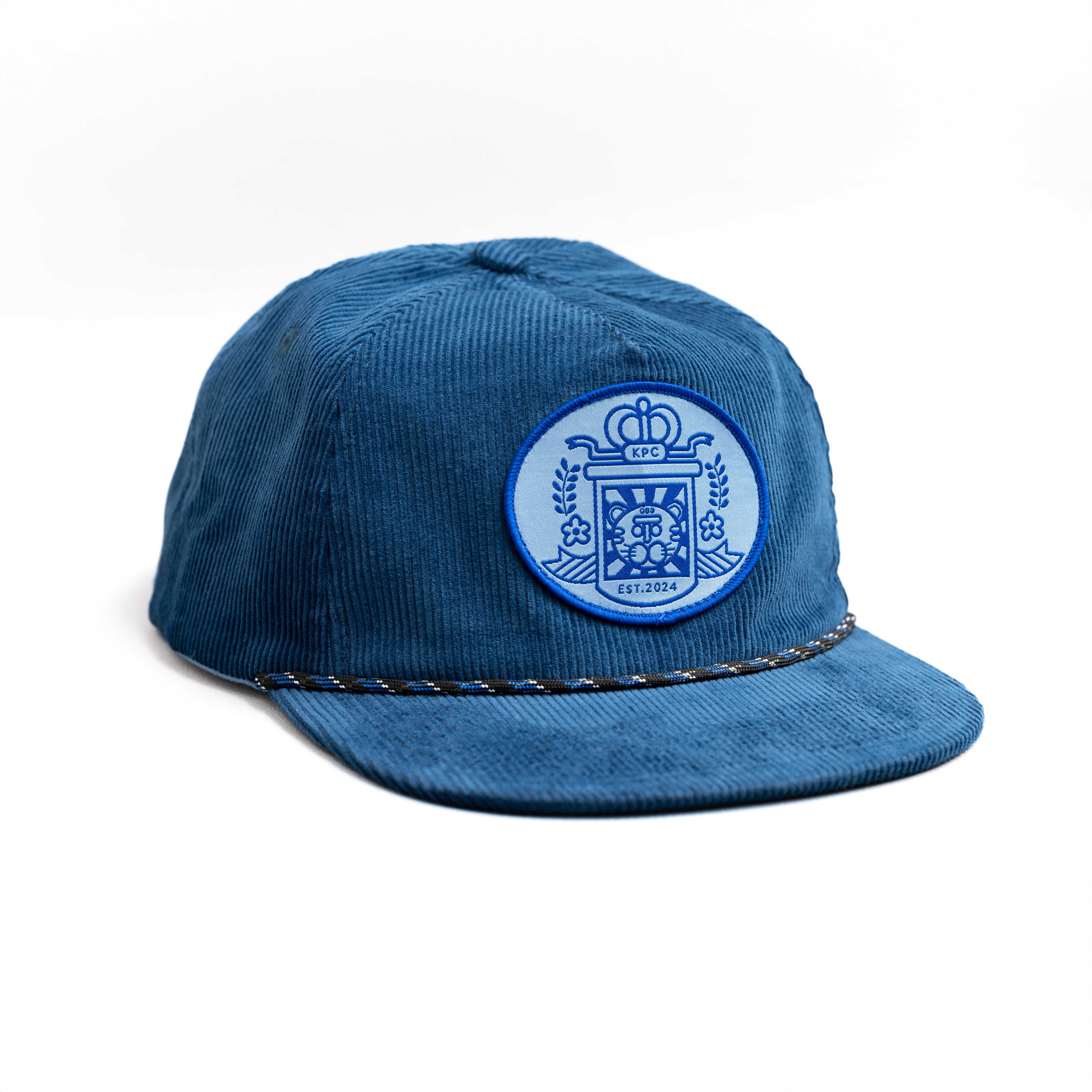 King Tiger Blue Corduroy Hat – Kayan Pepper Co