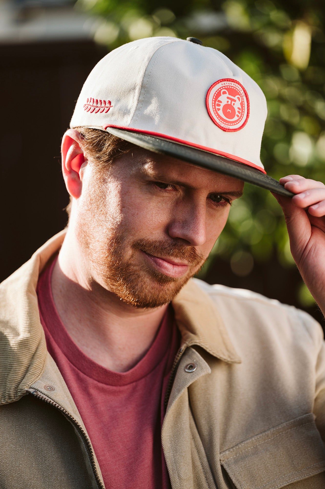 Kayan Pepper Co. Tan Logo Hat