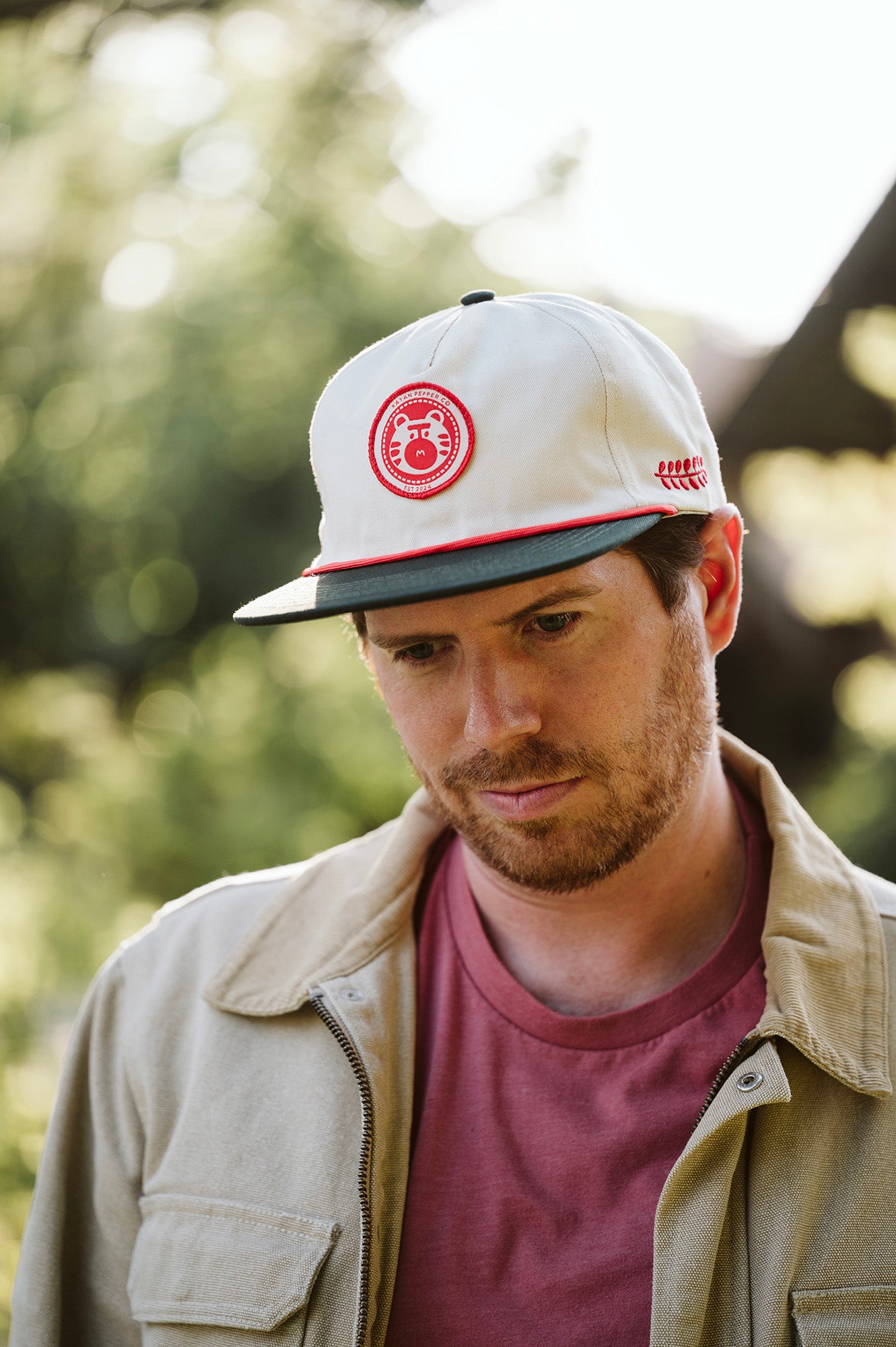 Kayan Pepper Co. Tan Logo Hat