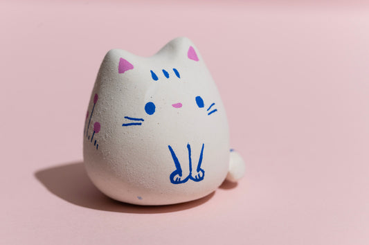 Roronoa the Cat - Hand Made Clay Sculpture