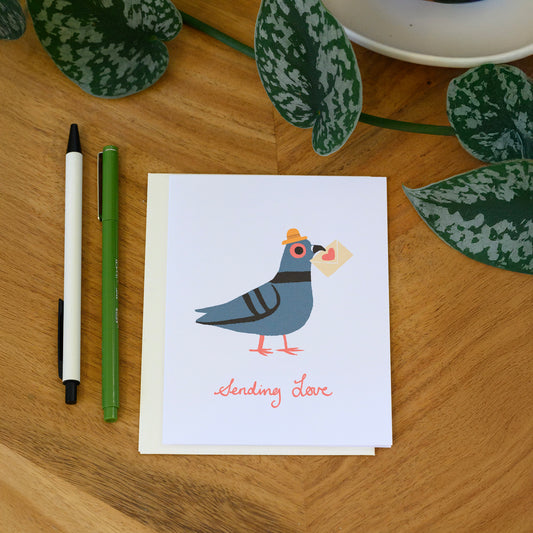 Sending Love - Greeting Card