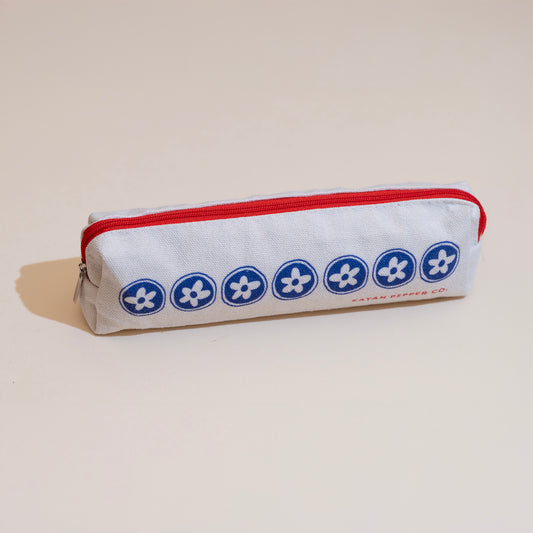Flower Pencil Case - Natural