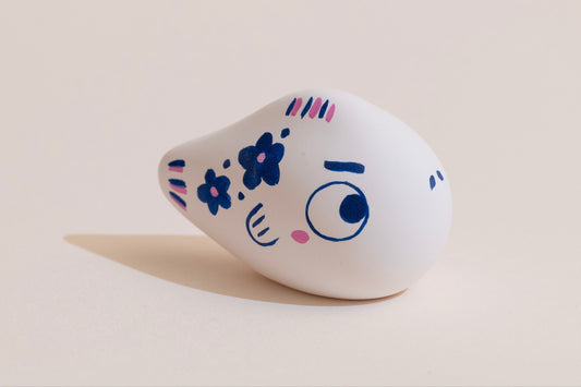 Porcelain Fish Sculpture