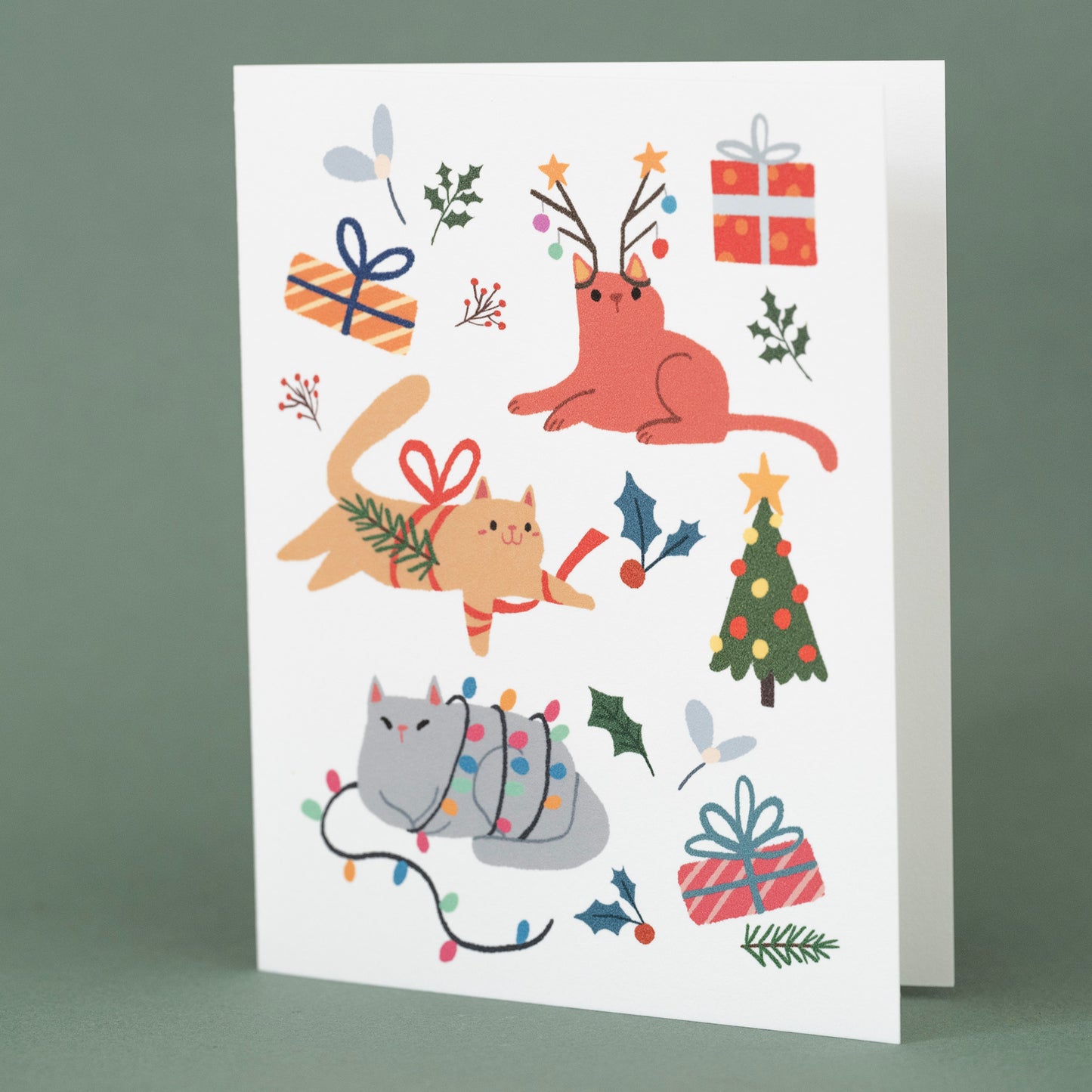 Cats of Christmas - Holiday Greeting Card