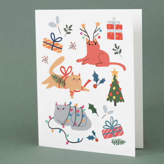 Cats of Christmas - Holiday Greeting Card