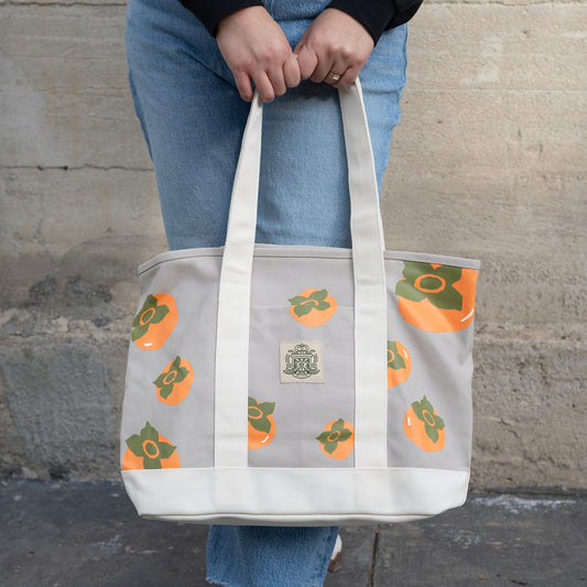 Persimmon Super Heavyweight Tote - Gray