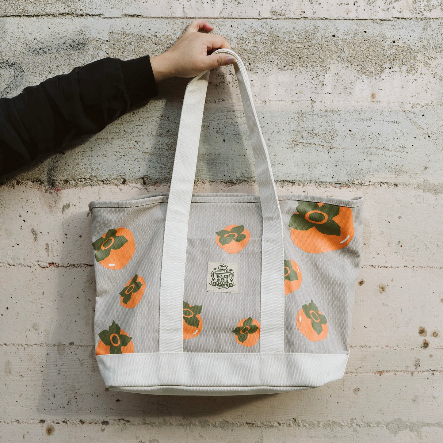 Persimmon Super Heavyweight Tote - Gray